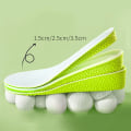Miniatyrbillede 1 af 6: Invisible Height Increase Indersåler Memory Foam Sko Sålpude - Perfet 43-44  Boost 1.5cm
