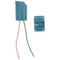 Lämplig Kompatibel med Bosch Adapter 10.8-12V Batteri Strömkontakt Adapter Basfäste med 14 AWG Tråd Co-Perfet