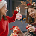 Miniatyrbilde 2 av 5: Prank Ornament Geit Skrik Ornament Støymaker Jul Juletre Hengedekorasjon-Perfekt A