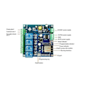 Miniatyrbild 2 av 5: Kompatibel med Esp32-wroom - AC 220V/DC 5-30V Strömförsörjning, Fyrvägs Relämodul med WiFi & Bluetooth-Perfet