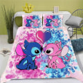 Miniatyrbilde 1 av 5: wish Stitch 3D digital print cover, ark, tredelt sett 15- Perfet 15 200*220