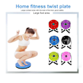 Miniatyrbillede 3 af 5: Waist Whisper Disc, Waist Whisper Exerciser, Waistwhisper - Kropsformende Talje Twist Disc - Perfekt Pink