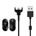 Miniatyrbillede 5 af 5: Udskiftnings USB-ladekabel Data Spilkabel Kompatibelt med GPRO/GPW/G900 G403 G703 Gaming Mus Opladerkabel - Perfekt