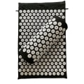Pikkukuva 6 / 6: Snowflake akupunktiohieronta joogamatto - 3 kpl set - Täydellinen Black
