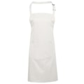 Miniatyrbilde 1 av 3: Premier Kvinners Fargerik Bib Forkle med Lommer/Overalls - Perfekt White