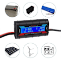 Miniatyrbild 2 av 5: 200A Högprecisions Effektanalysator Wattmätare Batteriförbrukning Prestandaövervakare med LCD Bakgrundsbelysning-Perfekt
