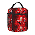 Miniatyrbild 1 av 5: Cristiano Ronaldo Cr7 Isolerad Lunchväska Kylare Lunchbox Isolerad Lunchbox Lunchväska för Kvinnor Barn Skola - Perfekt 18