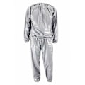 Miniatyrbillede 4 af 4: Duty Sauna Sveddragt Træningsdragt Fitness Anti-riv-Perfekt Gray 4XL