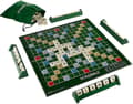 Scrabble Grand Folding Edition med roterande spelbräde i trä - Perfekt