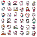 Miniatyrbilde 5 av 5: 100 stk Klassisk 80-talls 90-tallsstil bærbar PC Bumper Stickers-Perfet He_llo Kitty