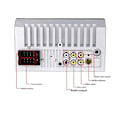 Miniatyrbild 1 av 5: 7018B Bil Av 7 Tums HD Tryckskärm Bil Bluetooth Mp5 Spelare Bilkort Bluetooth Handsfree HD GPS Bärbar Navigation-Perfekt