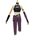 Miniatyrbilde 3 av 3: Rask levering Lol Jinx Cosplay Costume Uniform Outfits League Of Legend - Perfet Costume One Size