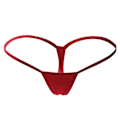 Miniatyrbillede 5 af 6: Kvinders Sexede Mini Strings Micro G-strenge Undertøj Trusser - Perfet Red S