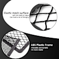 Miniatyrbild 5 av 5: Förvaringsnät för husbilar, 4-pack Lastnät Bilförvaringsnät Husbil Van Förvaringslösningar med Plastram Elastiskt Nätväska -Perfekt with 2 Hooks