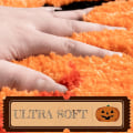 Miniatyrbilde 5 av 6: Halloween Baderomsdekor Høstgresskar Baderomstepper Sklisikker morsomme søte baderomstepper til baderom Dusj Absorberende matte Hjem - Perfet