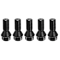 Miniatyrbilde 4 av 5: 5 stk M14 X 1,25 Svarte Hjulbolter Muttere Stål 36136781151 Passer for - X3 X5 E70 E71 F20 F25 X5 X6 - Perfekt
