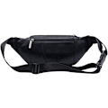 Miniatyrbild 6 av 6: Läder Fanny Pack midjeväska för män Kvinnor Resor Vandring Löpning - Perfet