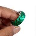 Miniatyrbillede 1 af 5: Motorcykel Dæk Fidget Ring Sjov Stressaflastning Fingerøvelse Rustfrit Stål Spinner Ring EDC Legetøj Børn Voksne Gave-Perfet H