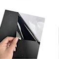 Pikkukuva 3 / 3: Upea Kiiltävän Musta Auton Tarra Tuulilasin Auringon Suojaus Taka- ja Etuikkunan Lippu Nauha Sunstrip Auringonsuoja Vinyyli Kalvo Koriste Tarrat - Täydellinen 140 x 20CM