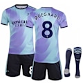 Miniatyrbillede 1 af 2: 2024-2025 Arsenal Aawy Børnefodboldtrøje nr. 8 Odegaard- Perfet 20