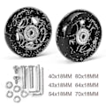 Pikkukuva 2 / 4: Hiljainen matkalaukun pyörä Universal Wheel Rubber Runner Matkalaukun laakerin korjaussarja - Perfet 40mm*18mm