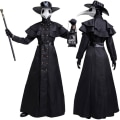 Miniatyrbild 2 av 4: Plague Doctor Kostym med set - Perfet S