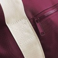 Miniatyrbild 6 av 6: Bagbase Plain Varsity Barrel/Duffle Bag (20 liter) - Perfet Burgundy/Off White One Size