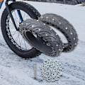 Miniatyrbilde 3 av 5: 100 stk Skrue Dekk Pigger Karbid Skruer Snø Dekk Pigger Antislipp Pigger for Sykkel Scooter Motorsykkel ATV Motorsykkel - Perfekt 4x12mm