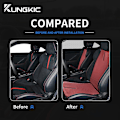 Miniatyrbild 5 av 5: Säte Kuddeöverdrag för Subaru Brz Gr86 2021 2022 Sommar Fyra Säsonger Bil Andningsbar Halksäker Is Silke Skyddspad Tillbehör-Perfekt Backrest Cushion1