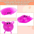 Miniatyrbild 3 av 5: 4 st Stressbollar Splat Pig Jello Pigs Squeeze Frukter Boll Antistress Pig Splat Boll Stress Relief Pig Vattenboll Venting Sticky Pig-Perfet