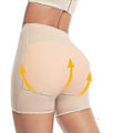 Miniatyrbild 3 av 5: Mimigo Butt Lifter Byxor Sömlösa Vadderade Underkläder Kvinnor Butt Pads Hög Midja Tummy Control Shapewear-Perfet BEIGE XL