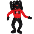 Pikkukuva 2 / 5: Skibidi WC Pehmolelut WC Speakerman Bosses Pehmonukke - Perfet Red Speakerman