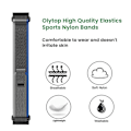 Miniatyrbillede 2 af 5: Kompatibel med Garmin Forerunner 965/955/945/935 22mm Urrem Trail Loop Justerbar Nylon Håndledsrem - Perfekt Style A