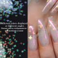 Pikkukuva 4 / 7: Nail Art Chip Glitter Butterfly Star Circle Heart Chip 1591 AB10 - Perfet HSH 07