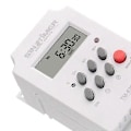 Miniatyrbilde 5 av 5: 12V DC Inngang Programmerbar 24 Timers Mini Timerbryter Tidreléutgang Last Høy Effekt 30A-Perfet