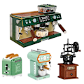 Miniatyrbild 2 av 5: Klassisk Kreativ Kaffemaskin Mini Diamond Modell Byggstenar MOC Mini Kaffebryggare Klossar Leksaker för Barn Vuxna Gåvor-Perfekt 01008(640pcs)