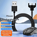 Miniatyrbillede 2 af 5: Udskiftnings USB-ladekabel Data Spilkabel Kompatibelt med GPRO/GPW/G900 G403 G703 Gaming Mus Opladerkabel - Perfekt