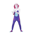 Miniatyrbilde 4 av 5: Spiderman Kostyme Voksne Barn Gwen Stacy Spiderman Cosplay Superhelt Bodysuit Jumpsuit Dame Perfekt 100 cm