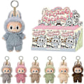 Miniatyrbillede 2 af 4: Ny Hot Sød Labubu 1:1 Replika The Monsters Blind Box Cardiac Macarone Kawai Gættepose Figur Model Nøglering Overraskelsesgave legetøj-Perfet A6 1pcs