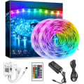 Miniatyrbild 1 av 5: Led Light Strip Set Wifi Smart Dc12v24 Key App Färgglad Rgbled Light Strip Lim Vattentät - Perfet Au plug 10M