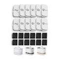 Miniatyrbilde 1 av 5: 12-pakks erstatningsfiltre for Dockstream trådløs vanndispenser PLWF005/PLWF115/WF105, vanndispenser for kjæledyr - Perfet