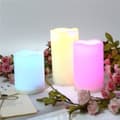 LED blokklys 3-pakning, RGB med fjernkontroll-Xin