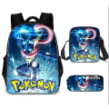 Pikkukuva 1 / 3: Pocket Pikachu 3-osainen set koululaukun reppu