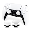 Miniatyrbild 1 av 5: 2 st Joystickgrepp för PS5 PS4-handkontroll, Silikon Tumgrepp Kåpor Skydd Analog Spak för Playstation 5, Playstation 4-handkontroll - Perfekt White