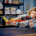 Miniatyrbild 6 av 6: Premium 2001 st Technic Airbus H175 Räddningshelikopter 42145 Modell Byggstenar Leksak för pojkar Flickor Present Motoriserade - Perfet null none