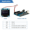 Miniatyrbillede 5 af 7: 0,96 tommer / 1,3 tommer OLED-skærm ICC-chip 128 x 64 pixels 1.3 inch
