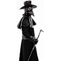 Miniatyrbillede 4 af 4: Doctor Plague Mask Raven Mask, Steampunk Proboscis Beak Mask-Perfet