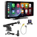 Pikkukuva 4 / 5: 10,26 tuuman langaton CarPlay ja Android Auto -stereot AHD-varmuuskopiokameralla, kannettava autoradio Bluetooth Mirror Link-Perfet