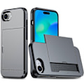 Miniatyrbilde 1 av 5: Støtsikkert Armor-deksel Kompatibelt med iPhone SE 2024-Perfet Grey