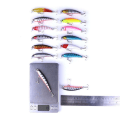 Pikkukuva 2 / 6: 48 kpl setti, jossa on vaappu, Minnow mix, Spinners- Perfet multicolor